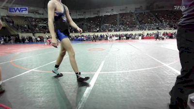 150 lbs Consi Of 16 #1 - Grayson Egbert, Poteau vs Hunter Fields, Sand Springs HS