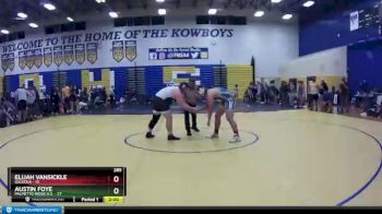 285 lbs Quarterfinals (8 Team) - Elijah Vansickle, Osceola vs Austin Foye, Palmetto Ridge H.S.