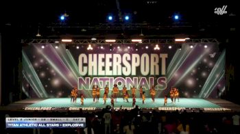 Titan Athletic All Stars - Explosive [2026 L2 Junior - D2 - Small - C Day 2] 2026 CHEERSPORT National All Star Cheerleading Championship