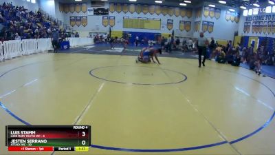 165 lbs Round 4 (8 Team) - Jesten Serrano, Attack WC vs Luis Stamm, Lake Mary Militia WC