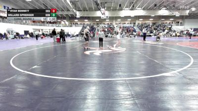 157 lbs Cons. Round 3 - Ryan Bennett, Southeastern vs Willard Sprenger, Bismarck State College