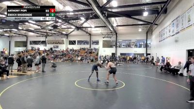 285 lbs Cons. Round 2 - Enoch Shodeinde, Marian vs Anthony Popi, Midway University