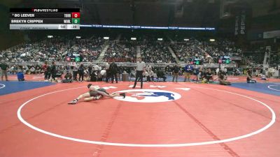 3A-113 lbs Cons. Round 2 - Brekyn Crippen, Worland vs Bo Leever, Torrington