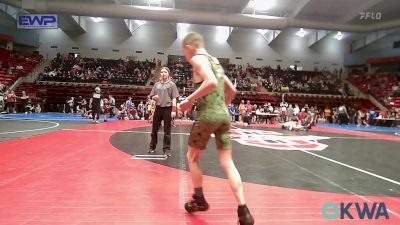 73 lbs Rr Rnd 2 - Corbin Burwell, Caney Valley Wrestling vs Cooper Price, Tahlequah Wrestling Club