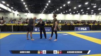 Aaron W Jones vs ALEKSANDR BEZOCHUK 2025 World IBJJF Jiu-Jitsu No-Gi Championship