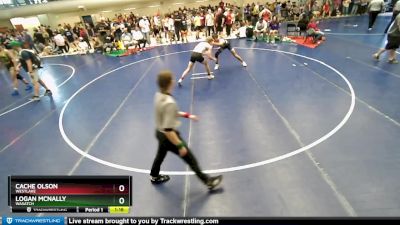 138 lbs Cons. Round 3 - Logan McNally, Wasatch vs Cache Olson, Westlake