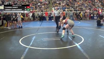 137 lbs Semifinal - Clarissa Jarrett, St.Clairsville vs Serenity Ulmer-Earnest, Fairborn