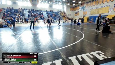 106 Blue Round 4 - Julius Avila, Palmetto Ridge H.S. vs Clayton Newton, Camden County