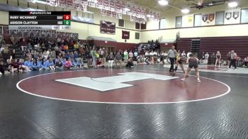 JV-17 lbs Quarterfinal - Ruby McKinney, Denver vs Adison Clayton, Independence