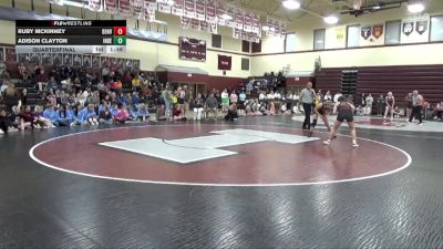 JV-17 lbs Quarterfinal - Ruby McKinney, Denver vs Adison Clayton, Independence