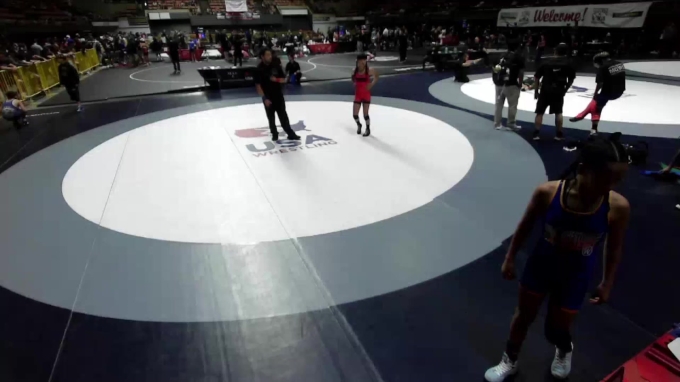 102 lbs Semis - Emery Merlos, Surfside X Wrestling vs Ariana Arias ...