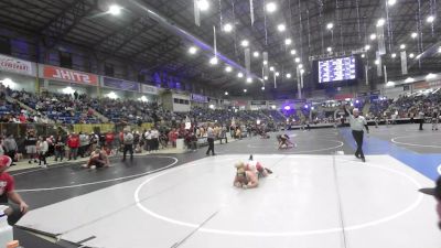 165 lbs Quarterfinal - Levi Gibson, Crowley County vs Jason Atencio, Centauri Middle School