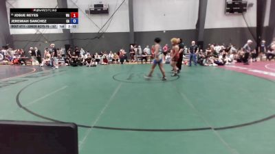 Junior Boys FS - 157 lbs Cons. Round 4 - Josue Reyes, WA vs Jeremiah Sanchez, CA