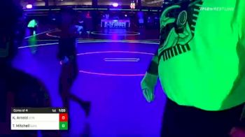 57 lbs Consi Of 4 - Khol Arnold, Gering WC vs Tayson Mitchell, Governor Wrestling