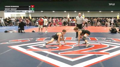 138 lbs Consi Of 128 #2 - Logan Robinson, GA vs Brody Bishop, PA
