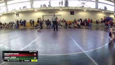 59 lbs Cons. Round 4 - Brandon Davis, Indiana vs Drew Janda, Hobart Wrestling Club