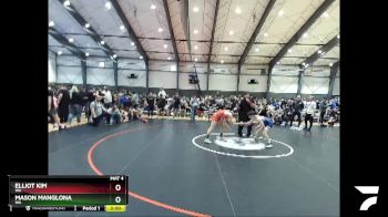 132 lbs Cons. Round 2 - Elliot Kim, WA vs Mason Manglona, WA