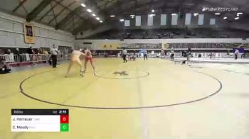 165 lbs Semifinal - Jackson Hemauer, Unattached-Northern Colorado vs Cole Moody, Wyoming