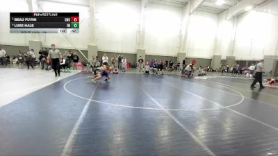 75 lbs Semifinal - Beau Flynn, Champions Wrestling Club vs Luke Hale, Fremont Wrestling