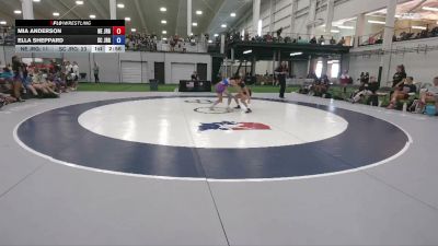 110 lbs Mia Anderson, Nebraska vs Ella Sheppard, South Carolina