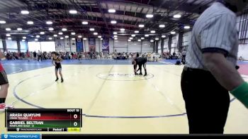 52 lbs Rd# 7- 10:45am Saturday Final Pool - Gabriel Beltran, Maryland GOLD vs Arash Quayumi, Crass Trained