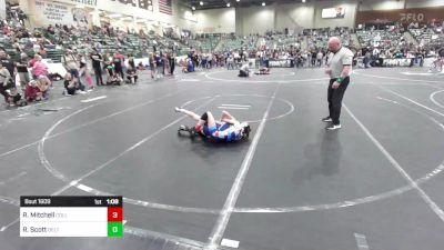 80 lbs Rr Rnd 1 - Rane Mitchell, College Prep Wrestling Academy vs Rhiley Scott, Delta Wrestling Club