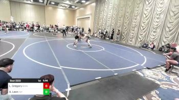 144 lbs Round Of 128 - Landon Gregory, Bronco WC vs Arnulfo Leon, Top Dog WC