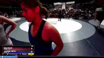 144 lbs Round 2 (16 Team) - Hana Duus, SCVWA vs Delilah Maldonado, KTWA