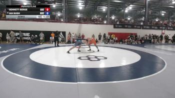 86 kg Semis - Bennett Berge, Cowboy RTC vs Ian Bush, West Virginia Regional Training Center