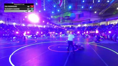 136 lbs Round Of 16 - Kirah Baker, No Team vs Katelyn Mercil, Hawkeye Wrestling Academy