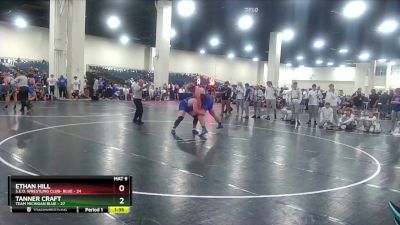 285 lbs Round 4 (8 Team) - Tanner Craft, Team Michigan Blue vs Ethan Hill, S.E.O. Wrestling Club- Blue