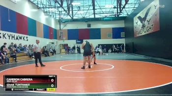 285 lbs Champ. Round 1 - Cameron Cabrera, West Salem vs Izaak Tunthakit, Evergreen (Vancouver)