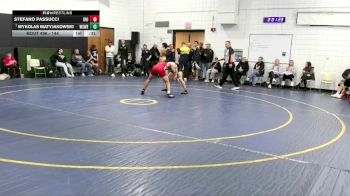 144 lbs Cons. Round 5 - Mykolas Matyjakowski, West Seneca West/East vs Stefano Passucci, Iroquois