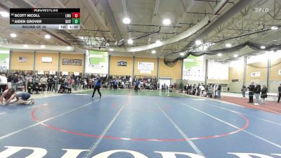 150 lbs Round Of 32 - Scott Nicoll, Lincoln vs Aiden Grover, Scituate