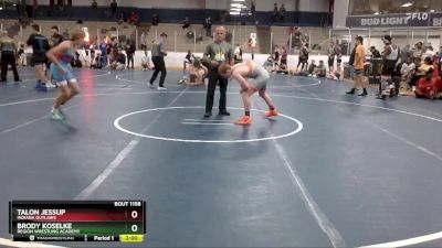 119 lbs Quarterfinal - Brody Koselke, Region Wrestling Academy vs Talon Jessup, Indiana Outlaws