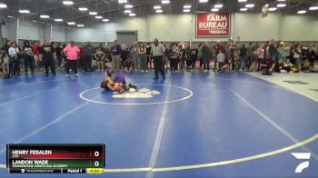 78 lbs Cons. Round 3 - Landon Wade, Powerhouse Wrestling Academy vs Henry Fedalen, CYA