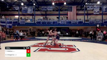 126 lbs Consi Of 8 #1 - Tyler Walton, Octorara vs Eli Gregoris, Big Spring