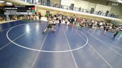 150 lbs Quarterfinal - Milo McKell, Riverton Wolf Pack Wrestling Club vs Fyodor Golub, Salt Lake City
