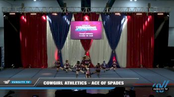 Cowgirl Athletics - Ace of Spades [2021 L1 Junior - D2 - Small Day 2] 2021 The American Spectacular DI & DII