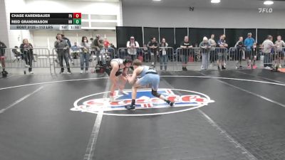 113 lbs Consi Of 64 #2 - Chase Karenbauer, PA vs Reid Grandmason, NH