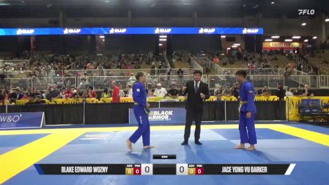 Jace Yong Vu Barker vs Blake Edward Wozny 2025 Pan Kids Jiu-Jitsu IBJJF Championship