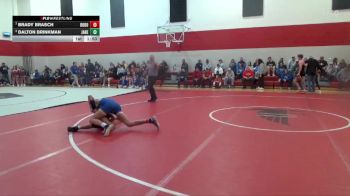 132 lbs Cons. Round 3 - Brady Brasch, Don Bosco vs Dalton Brinkman, Janesville
