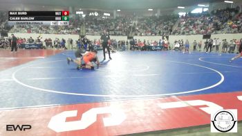 118 lbs Quarterfinal - Max Burd, Weatherford vs Caleb Barlow, Broken Arrow