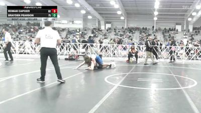 220 lbs Consi Of 32 #1 - Roman Capozzi, NC vs Brayden Pearson, PA