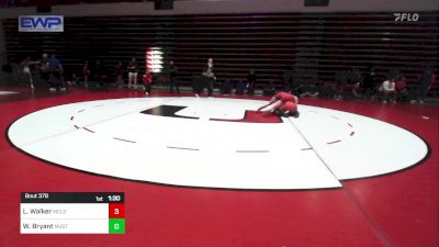 130 lbs Rr Rnd 3 - Laine Walker, McLoud vs Whitney Bryant, Mustang High School Girls