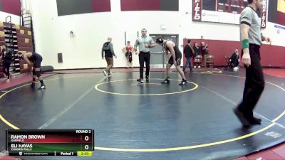 175 lbs Round 2 - Ramon Brown, Garfield vs Eli Havas, Chagrin Falls