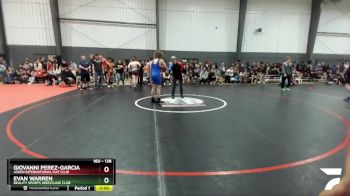 138 lbs Semifinal - Giovanni Perez-Garcia, Askeo International Mat Club vs Evan Warren, Reality Sports Wrestling Club