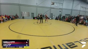 152 lbs Round 2 (8 Team) - Isabella Harris, Tennessee Red vs Kara Kuge, Wisconsin