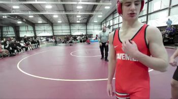 126 lbs Round 7 (8 Team) - Atreus Cougar Wilson, American Fork vs TJ Varney (AF), North Summit