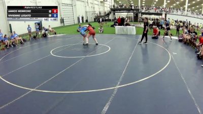 155 lbs Janice Heinecke, Kansas vs Vivienne Legato, Ohio